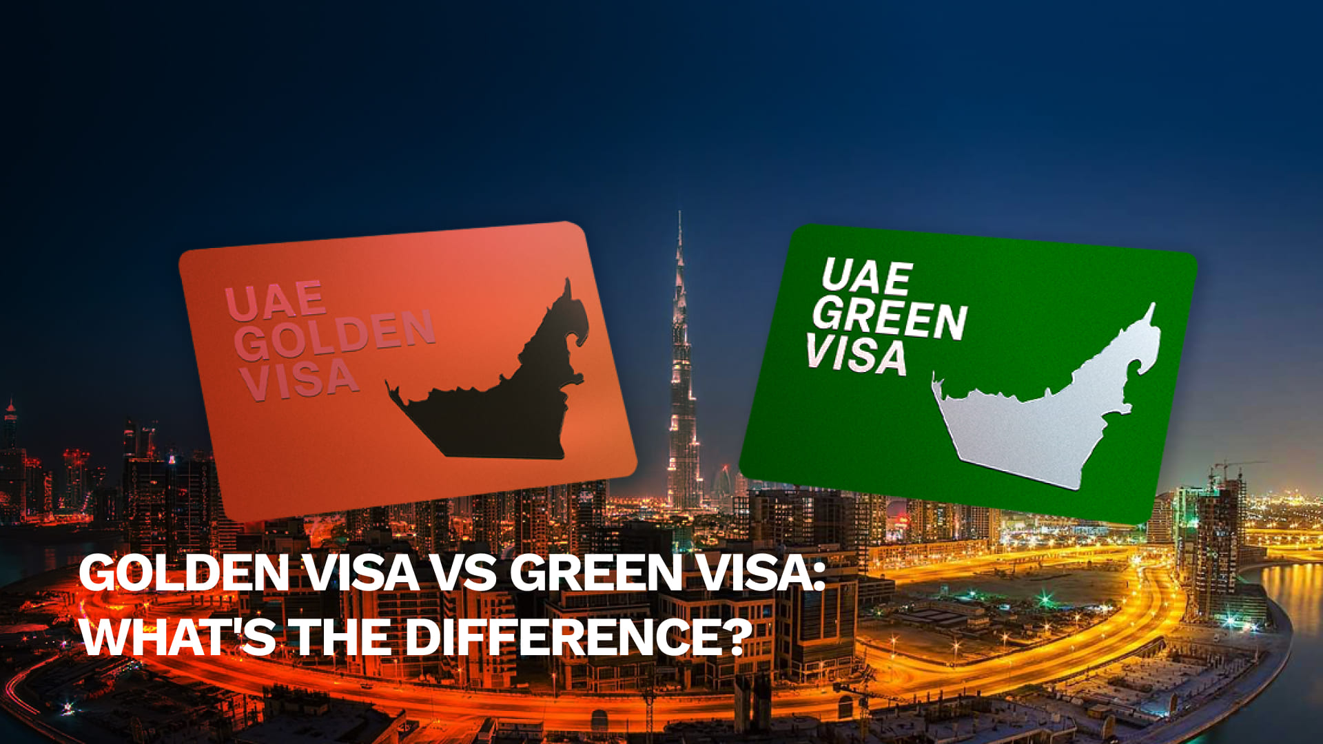 Golden Visa vs Green Visa: What's the Difference?